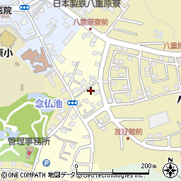 千葉県君津市内蓑輪123-8周辺の地図