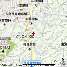 コリンティア茅ヶ崎周辺の地図