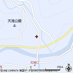 兵庫県養父市大屋町筏520周辺の地図