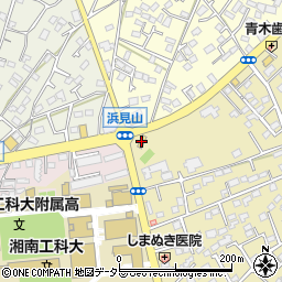 ファミリーマート湘南東海岸店周辺の地図