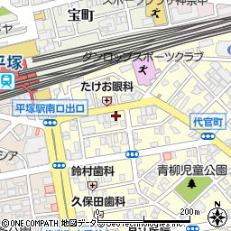 パクチー屋 平塚店周辺の地図