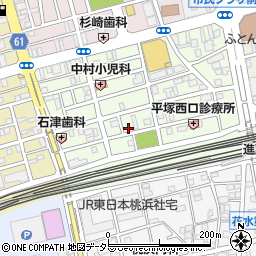 神奈川県平塚市錦町11-6周辺の地図
