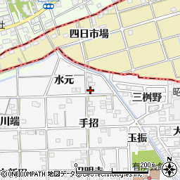 愛知県一宮市時之島水元48周辺の地図