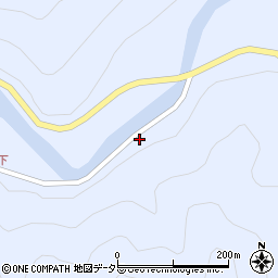 兵庫県養父市大屋町筏679周辺の地図