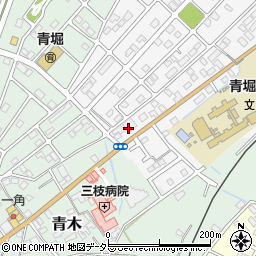 ビジネスホテル青堀周辺の地図