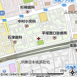 神奈川県平塚市錦町11-3周辺の地図
