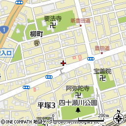 平塚市消防分団第一分団周辺の地図