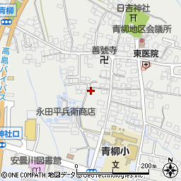 滋賀県高島市安曇川町青柳990周辺の地図
