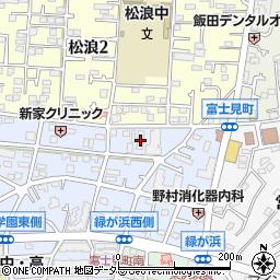 ダイアパレス茅ヶ崎２周辺の地図