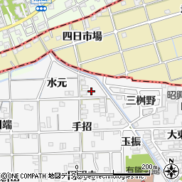 愛知県一宮市時之島水元49-1周辺の地図