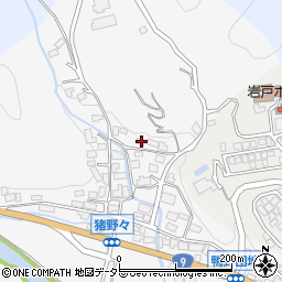 京都府福知山市猪野々592周辺の地図