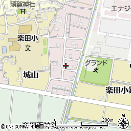 愛知県犬山市藪畔200周辺の地図