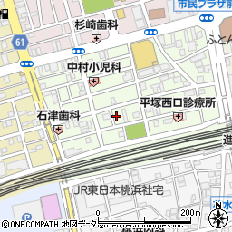 神奈川県平塚市錦町11-8周辺の地図