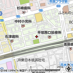 神奈川県平塚市錦町11-2周辺の地図