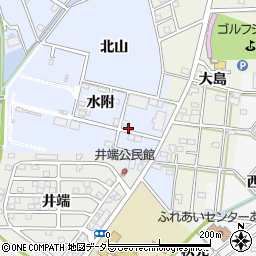 愛知県一宮市浅井町西浅井南山4周辺の地図