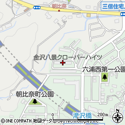 金沢八景クローバーハイツＢ棟周辺の地図