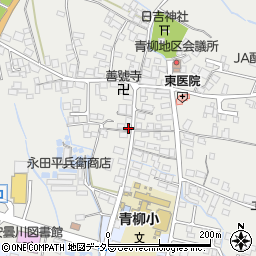 滋賀県高島市安曇川町青柳985周辺の地図