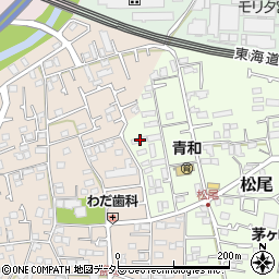 神奈川県茅ヶ崎市松尾9-42周辺の地図