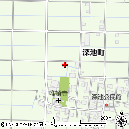 岐阜県大垣市深池町569周辺の地図