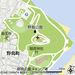 野島公園周辺の地図