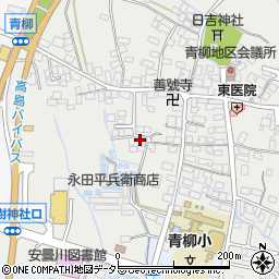 滋賀県高島市安曇川町青柳992周辺の地図