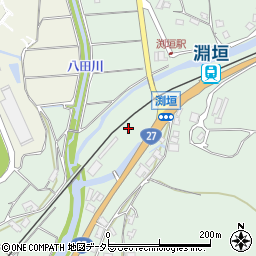 京都丹の国農協　八田支店周辺の地図