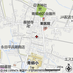 滋賀県高島市安曇川町青柳981周辺の地図