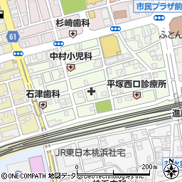 神奈川県平塚市錦町11-11周辺の地図