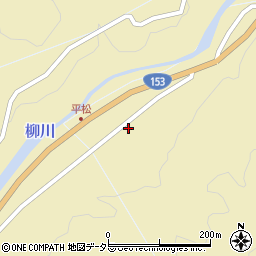 長野県下伊那郡平谷村133周辺の地図