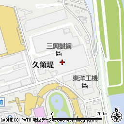 神奈川県平塚市久領堤2-19周辺の地図