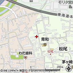 神奈川県茅ヶ崎市松尾9-11周辺の地図