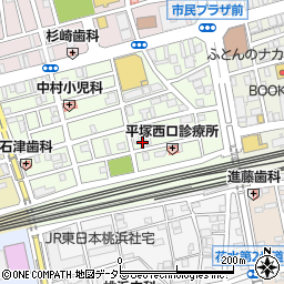 おそうじ本舗　平塚東店周辺の地図