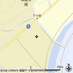 京都府綾部市十倉志茂町周辺の地図