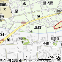 愛知県一宮市瀬部巡見42周辺の地図