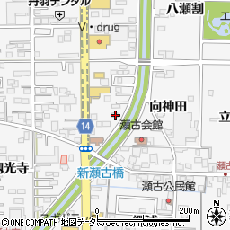 愛知県一宮市奥町神田97周辺の地図