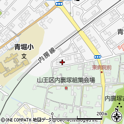 東京電力社宅周辺の地図