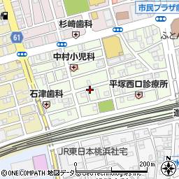 神奈川県平塚市錦町11-10周辺の地図