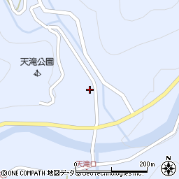 兵庫県養父市大屋町筏848周辺の地図