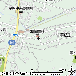神奈川県鎌倉市手広2丁目19-2周辺の地図