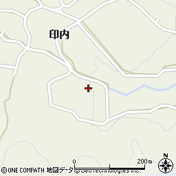 京都府福知山市印内宮ノ内周辺の地図
