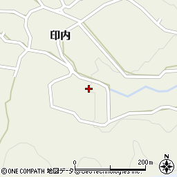 京都府福知山市印内（宮ノ内）周辺の地図