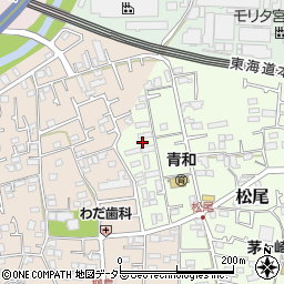 神奈川県茅ヶ崎市松尾9-9周辺の地図
