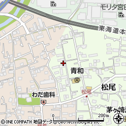 神奈川県茅ヶ崎市松尾9-10周辺の地図