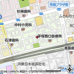 神奈川県平塚市錦町11-15周辺の地図