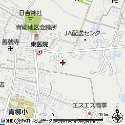 滋賀県高島市安曇川町青柳858周辺の地図