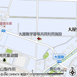 愛知県丹羽郡大口町大屋敷宮前周辺の地図