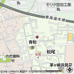 神奈川県茅ヶ崎市松尾3-26周辺の地図