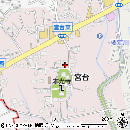 神奈川県足柄上郡開成町宮台167-1周辺の地図