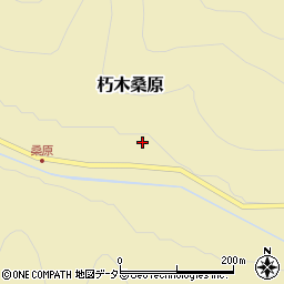 滋賀県高島市朽木桑原168周辺の地図