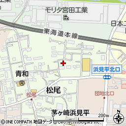 神奈川県茅ヶ崎市松尾2-28周辺の地図